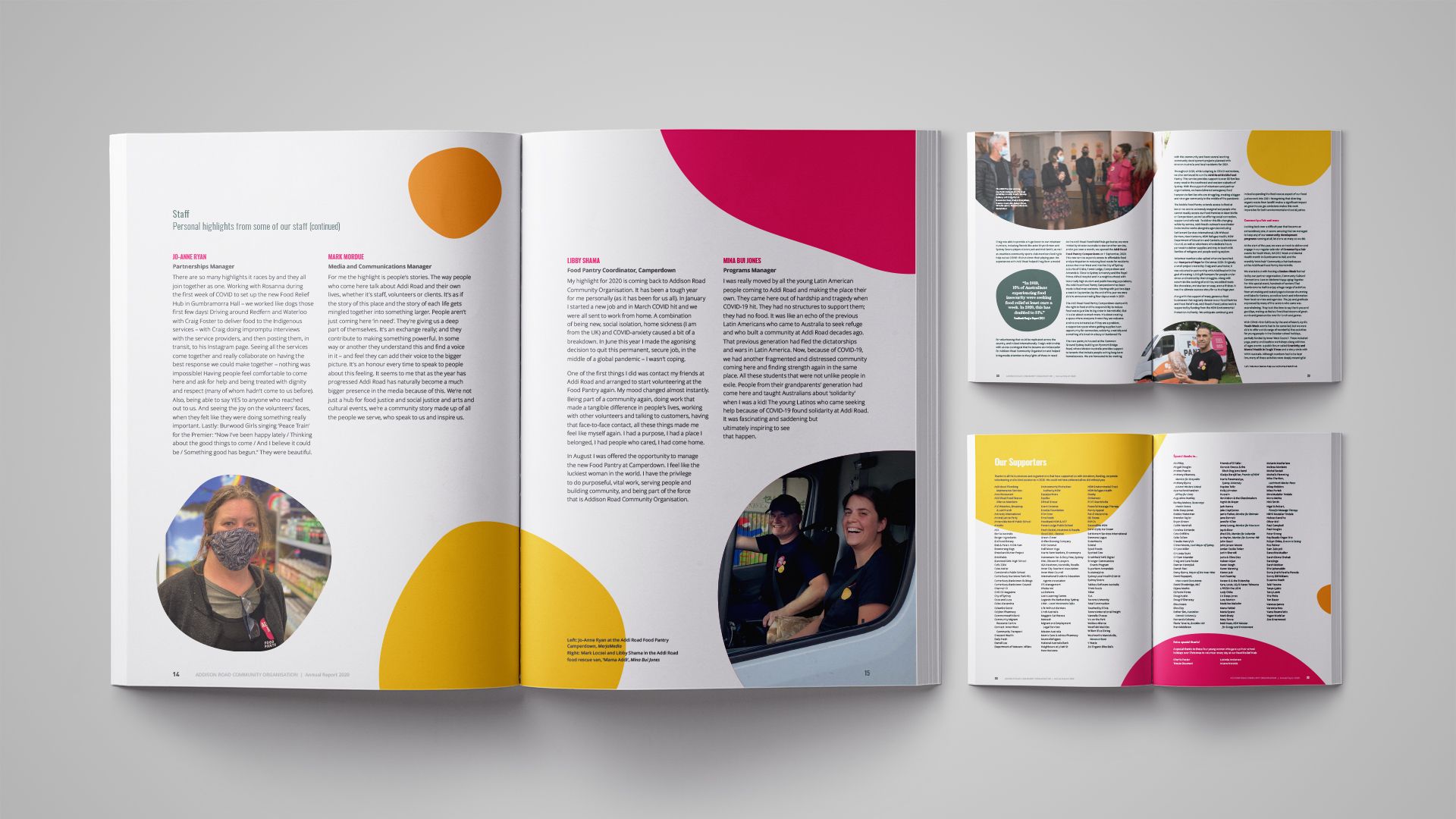 Addi Road Annual Report 2020 - Inside Spread