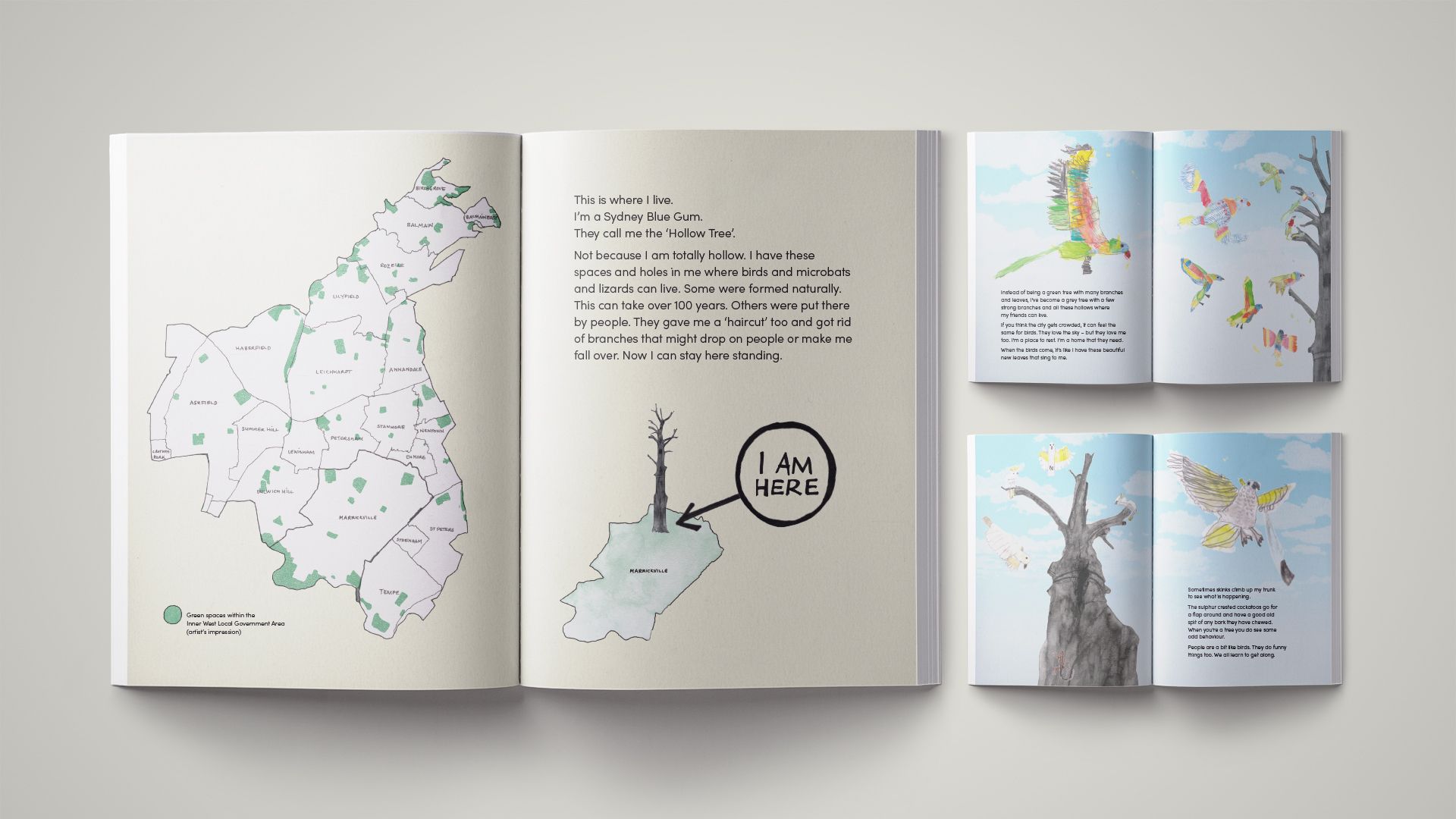 The Hollow Tree - Inside Spread