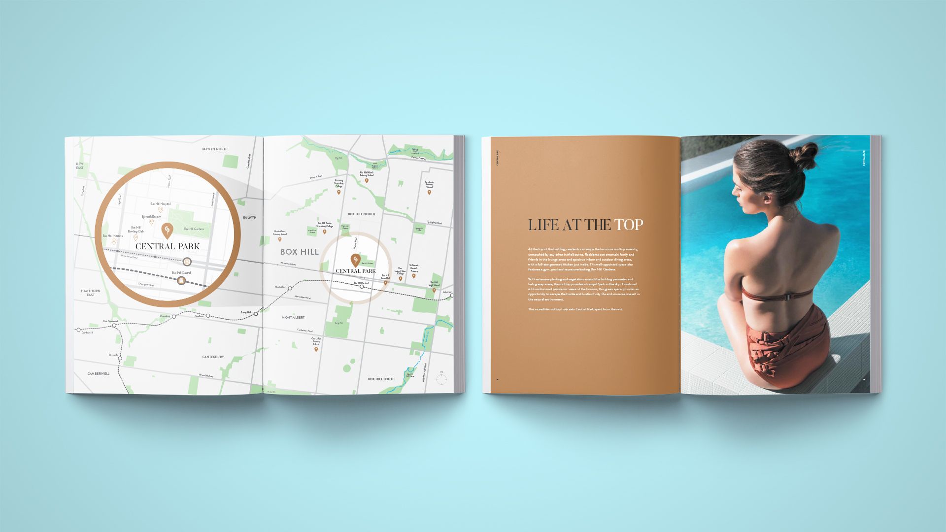 Central Park - Inside Spread