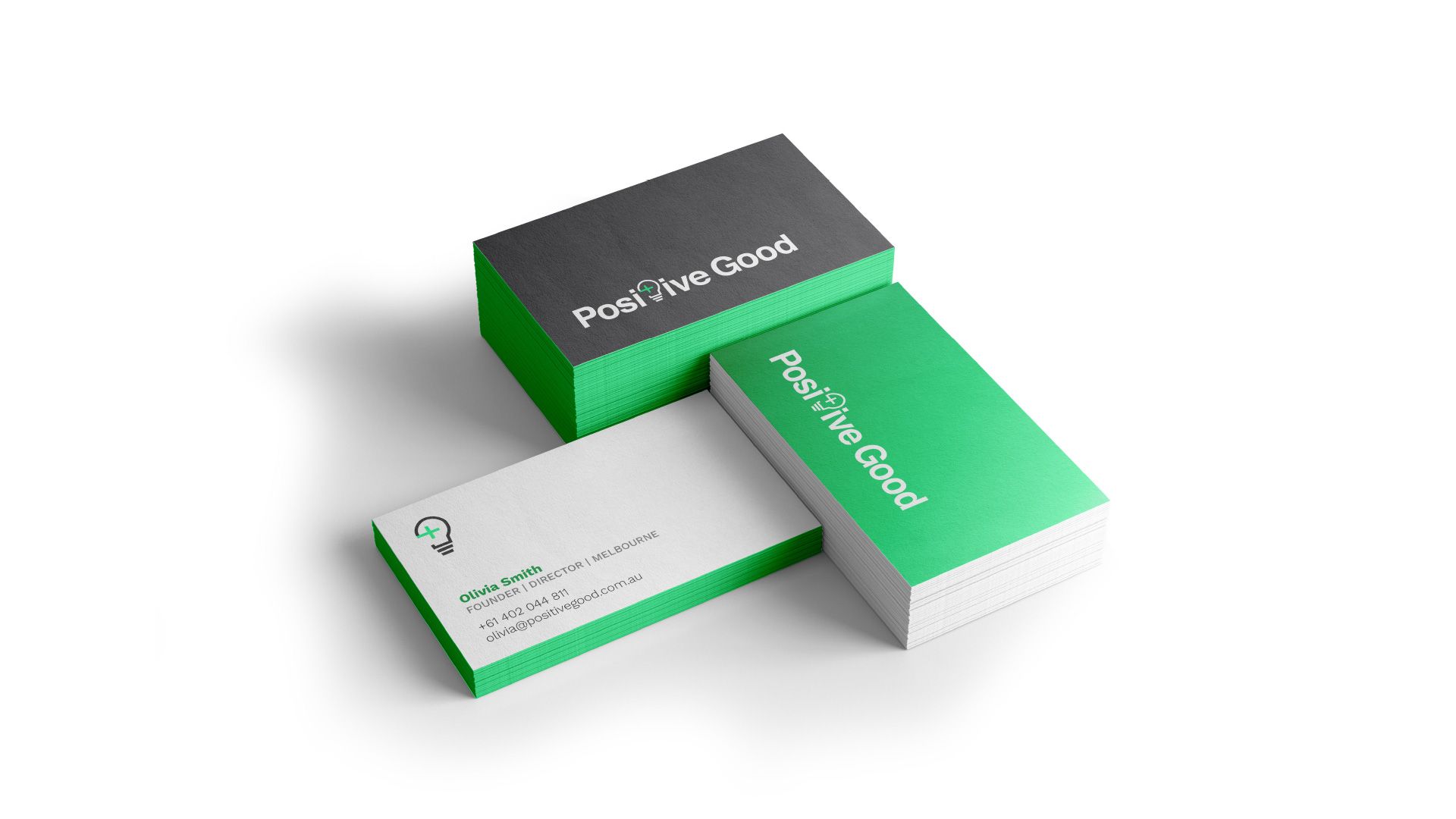 Positive Good - business cards